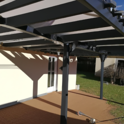 Réaménagement de pergola en aluminium Meudon